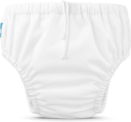 Washable Swim Diaper, Reusable, Adjustable Drawstring for Baby Girls Boys, Soft and Snug Waterproof Fit to Prevent