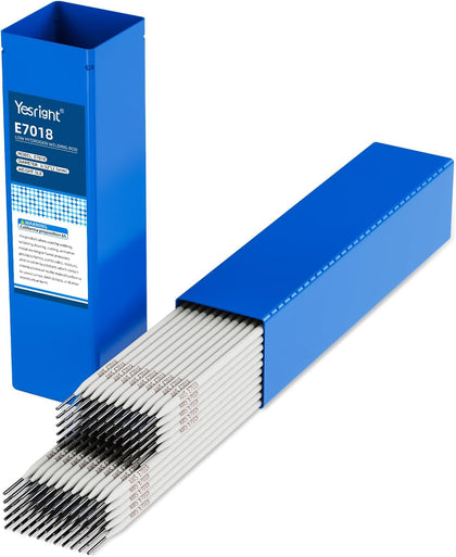 3/32" Welding Rods E7018 Low Hydrogen Carbon Steel Electrodes,5LB | Strong & Tough Welds, Moisture-Resistant Coating