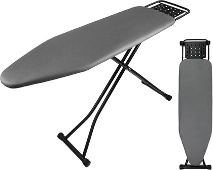 Ironing Board Full Size, Heat Resistant Cover Iron Board with Steam Rest, Ultra Thick Padding, Height Adjustable