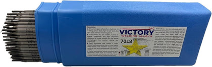Victory Welding Alloys 7018 Welding Rod 3/32" E7018 3/32" 5 Pound Box | Sold By STARTECHWELD E7018 Stick Welding
