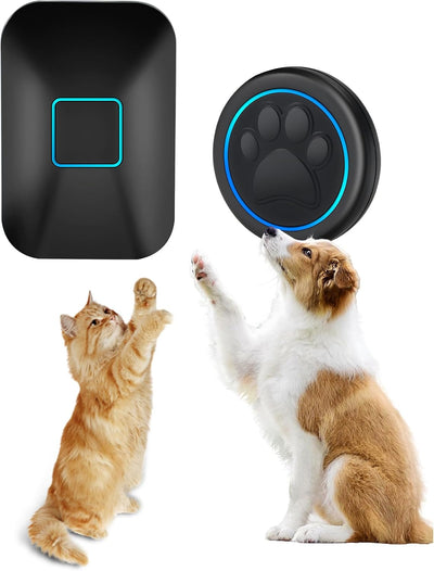 Halo Paw Smart Dog Door Bell–BK Dog Bells to Go Outside (1 Bell & 1 Chime)