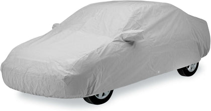 Custom Fit Polycotton Series Vehicle Cover, Gray