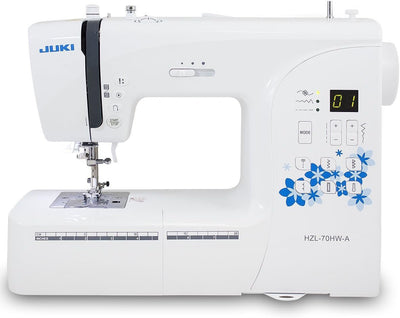 HZL-70HW Computer Sewing Machine | 80 Sewing Patterns, 6 Types of Stitch Patterns, Quick Reference Plate