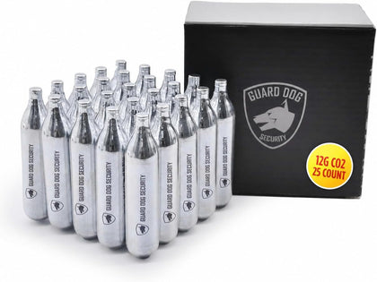 8 Gram / 12 Gram Co2 Cartridges, Non-Threaded for BB Gun, BB Pistol, Airsoft Pistol, and Paintball Markers, Snug fit