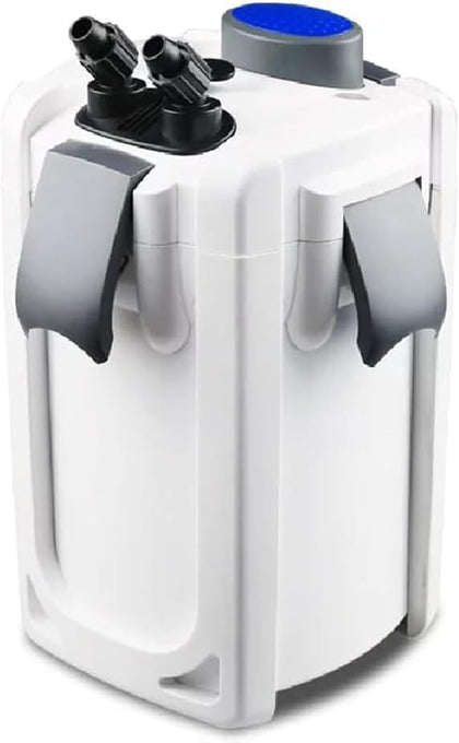 SunSun External Canister Filter for Aquariums 3 Stage Filtration System Quiet Operation Easy Maintenance 370 GPH 6.56