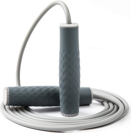 Weighted Jump Rope Workout-1LB Professional Skipping Rope with Adjustable Length and Silicone Comfortable Grips,Heavy