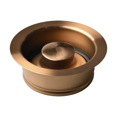 Champagne Bronze Garbage Disposal Flange & Stopper,Fits 3.5" Standard Sink