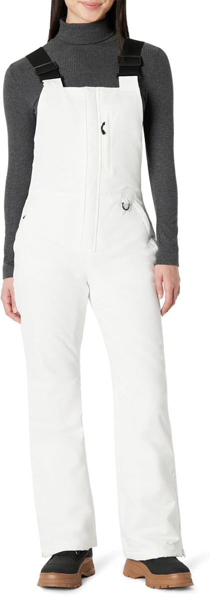 Women's Regular-Fit Water-Resistant Insulated Ski Bib