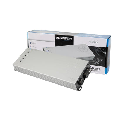 Picasso Nano PN1.6000DX Monoblock Class D Car Stereo Amplifier – 1 Channel 6000W Compact Digital Amp with Wired Bass