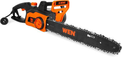 CP1216 Electric Chainsaw, Corded, 12-Amp, 16-Inch