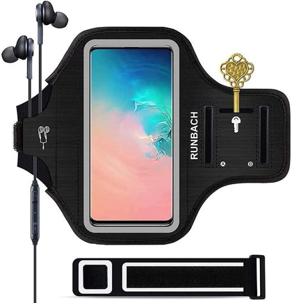 Armband for Samsung Galaxy S26/S25/S24/S23/S22/S21/S20/S10/S9/S8 up to 6.2",Water Resistant Running Exercise Gym Bag