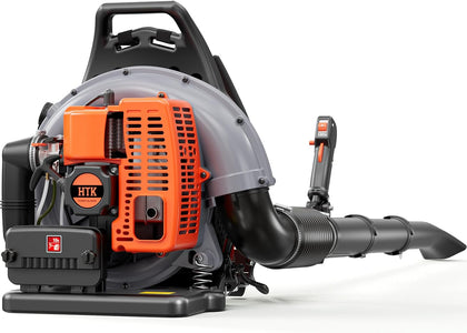 Backpack Blower, 63CC Gas Powered Leaf Blower with 665 CFM & 205 MPH for Commercial Lawn Care, Yard Debris & Snow