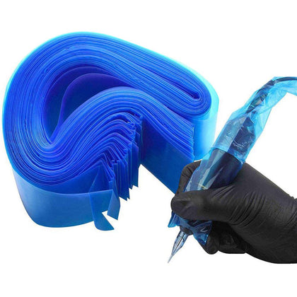 Tattoo Clip Cord Covers 200pcs Heavy Duty Disposable Hygiene Tattoo Clip Cord Sleeves Covers Supply Tattoo Machine