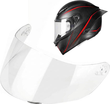 Motorcycle Helmet Face Shield Replacement for AGV K1 K1S K3 SV K5 K5S | K1 Helmet Visor, for Agv K1S Visor