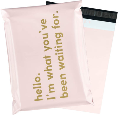 Poly Mailer Shipping Bag with Self Sealing, Business Text Printed Design 2.3 Mil Heavy Duty Self Seal Mailing
