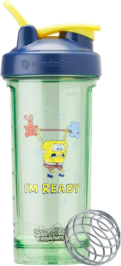 SpongeBob ProSeries Tritan Shaker Bottle 28 oz Blue