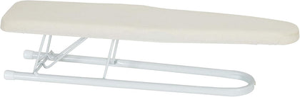 Basic Sleeve Mini Ironing Board | Natural Cover and White Finish | 4.5" x 20" Ironing Surface