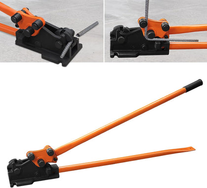 Manual Rebar Cutter and Bender,for Construction Site and Home-use,Removable Rebar Shears, Rebar Bending Machine