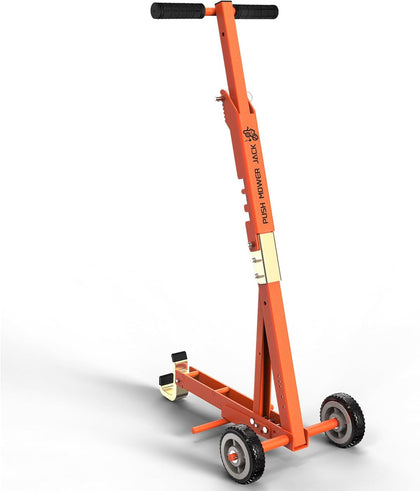 Lawn Mower Lift, 800 lb Capacity Zero Turn Mower Lift, Orange | For Zero Turn Lawn Mower, Riding Lawn Mower and More.