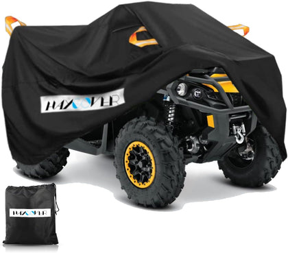 ATV Cover Waterproof Heavy Duty XXXL 102 Inches 300D Oxford Cloth Quad ATC 4 Wheeler Rain Cover All Weather for