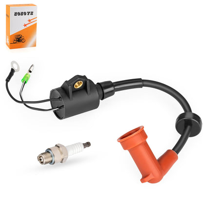 Ignition Coil W/Wire Cap For Yamaha Outboard HP 2-Stroke 9.9-250 1989-2009