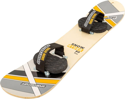 Snow Ryder Hardwood Snowboard, Beginner's Wood Snowboard, Multiple Sizes/Colors