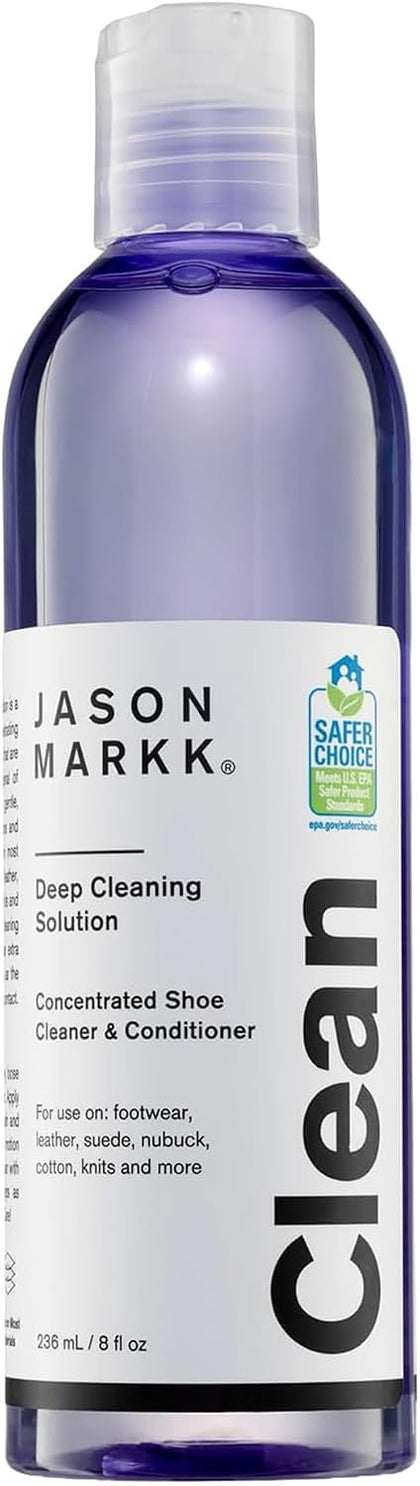 Deep Cleaning Solution, Shoe Cleaner, Cleans & Conditions, Sneaker Care, Ideal for Footwear, Safe for Leather, Suede
