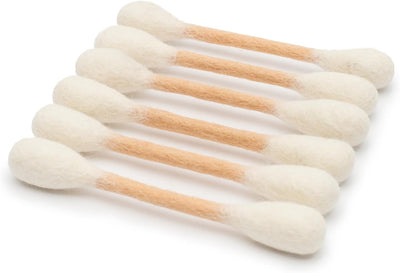Swabs Cat Toys with Catnip - 6 Pk | Durable for Chew, Cute Cat Toys Interactive Kitty for Boredom, Exercise, & Play |