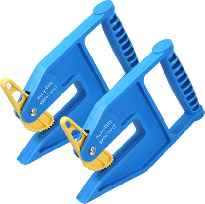 Heavy Duty Stall Mat Grippers - Pair of 2 Mat Movers Tool for Horse Stalls, Gym, Barn, and Trailer, Makes Moving