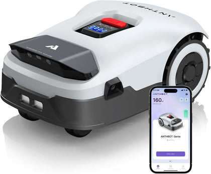 Robot Lawn Mower NO Wire - 0.9 Acre, Full Band RTK+4-Eye Vision Robotic Lawnmower, Automatic Mapping, 30 Multi-Zone