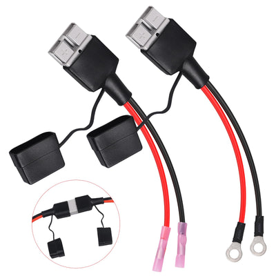 Trolling Motor Plug and Wiring Kit for Trolling Motor Quick Connect 8-Gauge