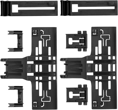 Upgraded Dishwasher Top Rack Adjuster Compatible with Jenn-Air JDB9200CWP2 JDTSS244GP0 JDTSS244GS0 JDTSS245GX0 JDTSS246GP0 JDTSS246GS0 JDTSS247HS0 JDB8200AWP0 JDB8200AWP1 JDB8200AWP2 JDB8200AWP3