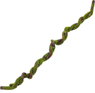 74.8inch Large Foam Bendable Vines Moss Tree Trunk Halloween Reptile Decor