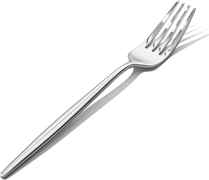 12-Piece Dinner Forks Set 8.5", Food Grade 18/10 Stainless Steel
