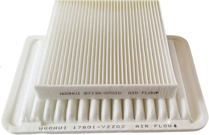 Engine Air Filter & Cabin Air Filter Kit Compatible with Camry 2007-2017 Gas and Venza 2009-2017 Gas, Replaces#