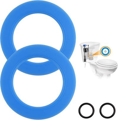 Toilet Flush Valve Seal Replacement Kit for American Standard 2 Pack Silicone Material 7301111-0070a Repair Toilet