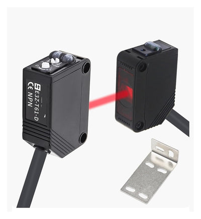 Diffuse Reflection Infrared Through-Beam photoelectric Switch E3Z-D61 D62 D81 R61 LS61 T61 Sensor 24v(E3Z -T61-20~400CM ADJ NPN)