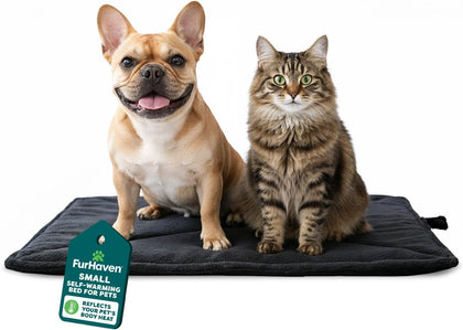 ThermaNAP Self Warming Cat Mat, Dog Bed for Crates with Self-Warming Technology for Cozy Rest, Fully Machine