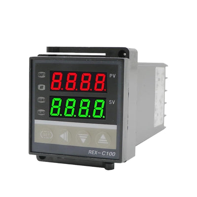 REX-C100 PID Intelligent Temperature Controller Universal REX-C100 Thermostat SSR Relay Output Universal K PT100 J Type Input(K Tepy SSR)