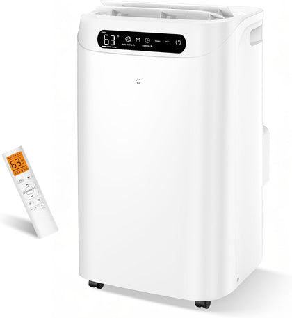 14000 BTU Portable Air Conditioners, Cools Up to 700 Sq.Ft, AC Unit with Cooling, Fan, Dehumidifier, Sleep Mode
