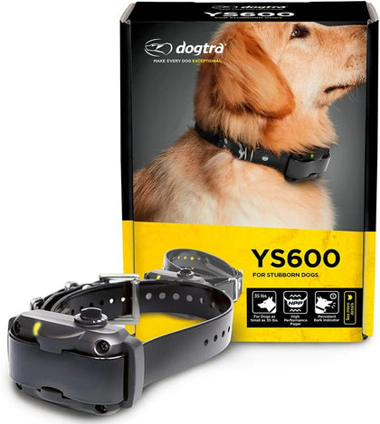 YS600 No Bark Collar for Large Dogs 35 lbs and Up, Rechargeable Waterproof Bark Control Collar, 10 Stimulation