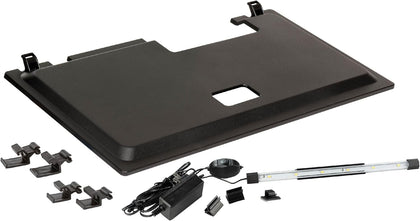 LED Aquarium Hood 20 in x 10 in, Low-Profile Fish Tank Cover