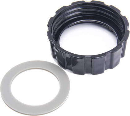 Black Blender Base Bottom Screw Cap,1Pc Blender Gasket Rubber Gasket Seal Replacement for Hamilton Beach Blender