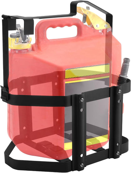 5 Gallon Gas Can Holder Compatible with SureCan Gas Can | Metal Steel Fuel Container Mount Bracket