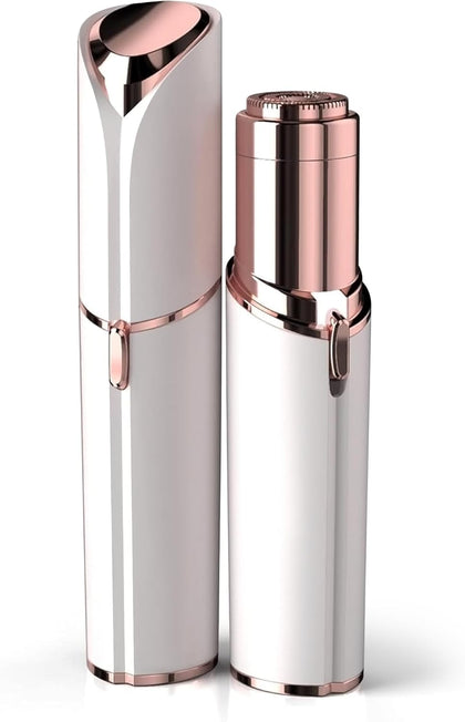 Facial Hair Remover for Women - as Seen on TV Painless Face Shaver - Electric Hair Removal Device for Face Lips Peach
