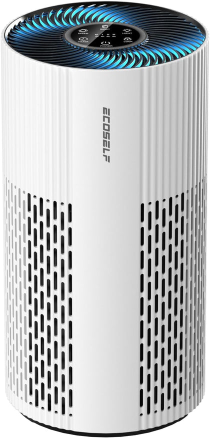 Air Purifiers for Home Large Room Up to 1500 Ft² with True HEPA Filter, 20dB Sleep Mode, 360° Air Intake & Outlet