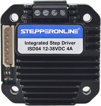 STEPPERONLINE Integrated Stepper Motor Driver 1.5-4A 12-40VDC for NEMA 17,23,24 Stepper Motor