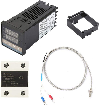 PID Temperature Controller Kit 0-400℃ Range ±0.5% FS Accuracy