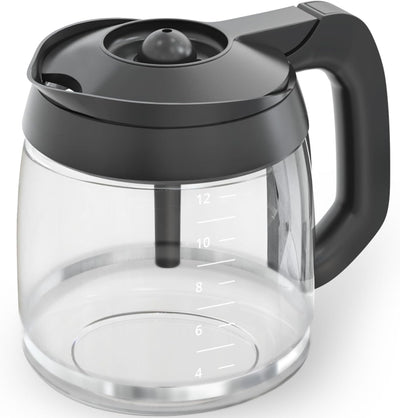 12-Cup Glass Coffee Carafe Replacement Compatible ONLY with Ninja Coffee Brewer Maker Models CE251 CE201 CE201C CE200