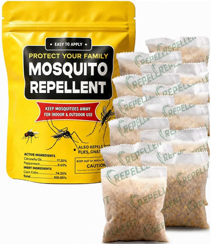 Mosquito Repellent Outdoor Patio, Mosquito Repellent Indoor Home 12P | Mosquito Deterrent for Yard, Mosquito